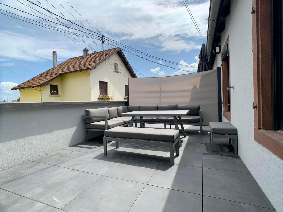 Chez Arnaud Et Thomas Lägenhet Dinsheim Exteriör bild